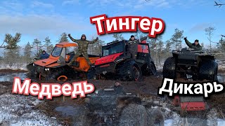 Тингер,Медведь,Ураган,Дикарь,Литл