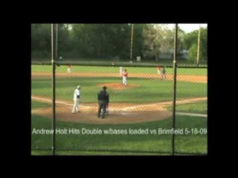 Andrew Holt - Double w/ Bases Loaded vs Brimfield ...