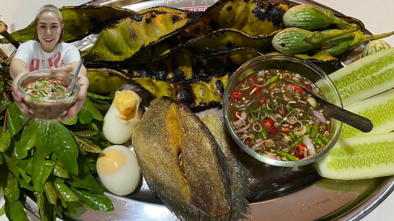 ยำน้ำบูดูเปิบมือ|สะตอหมกไฟหอมมาก