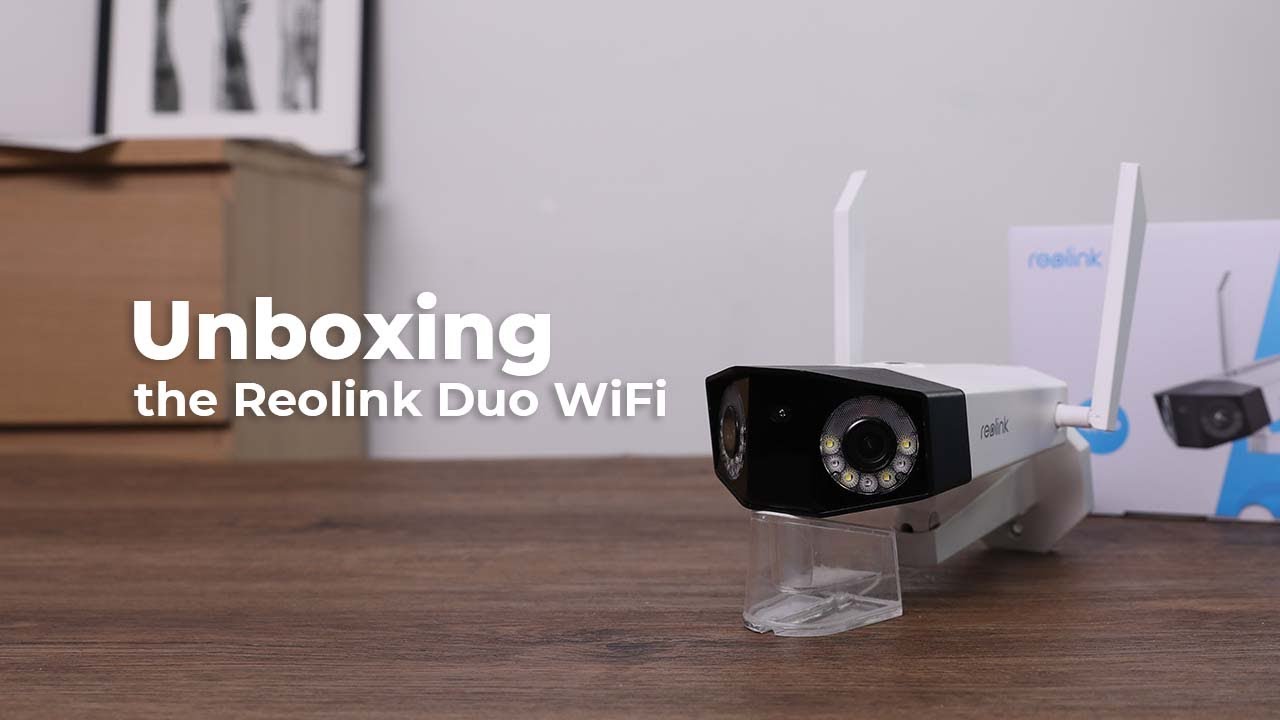 Reolink Duo WiFi Unboxing  2K Dual-Lens WiFi Camera with 150° Ultra Wide  View 