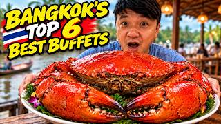 $1 vs. $160 BUFFET! Top 6 BEST BUFFETS in Bangkok Thailand 🔥