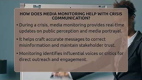 How Does Media Monitoring Help With Crisis Communication? - Communications Jobs