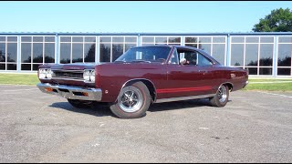 1968 Plymouth GTX 426 Hemi in Burgundy & Ride on My Car Story with Lou Costabile