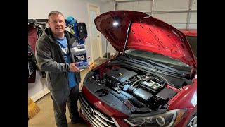 2017-2020 Hyundai Elantra Coolant Anti-Freeze Drain and Fill