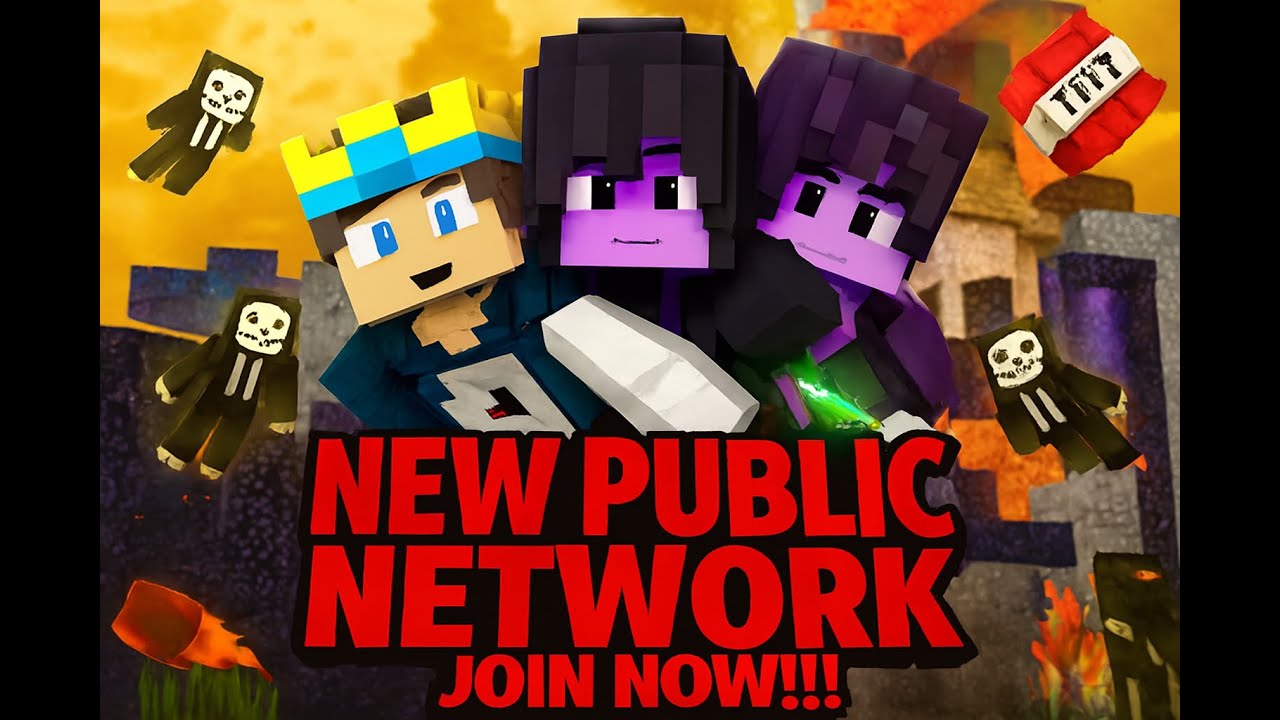 Best Public Minecraft Server Network | BlockMine | Join Now - YouTube