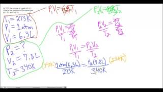 Standard Temperature and Pressure (STP) Example 2