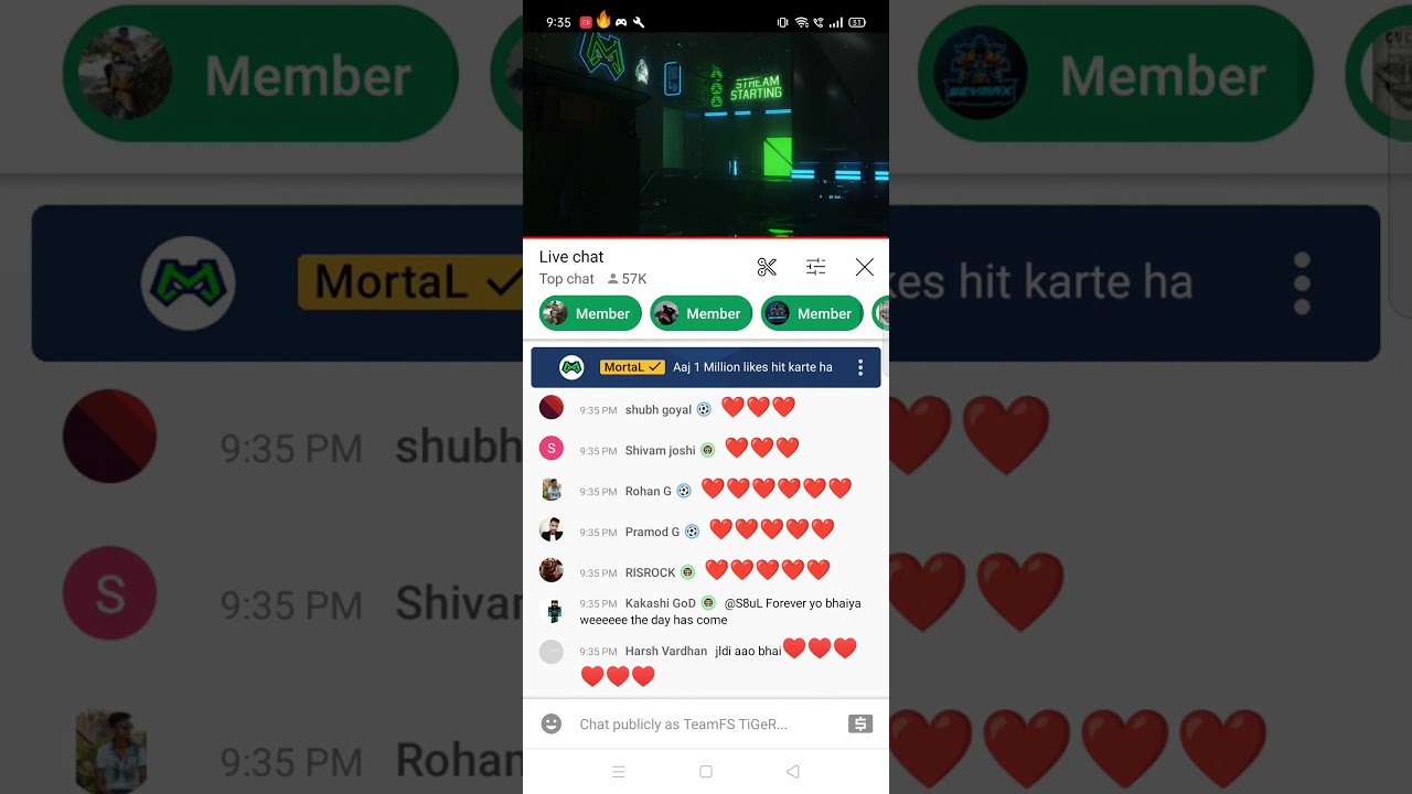 mortal live chat speed 😱🤯 