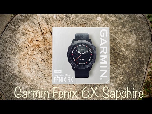 Garmin fenix 6X Sapphire