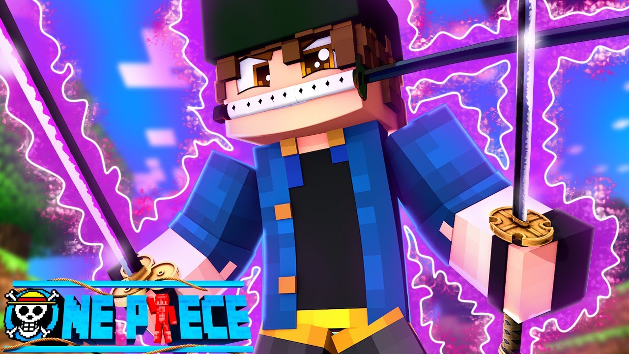 Minecraft : One Piece M - E SE LUFFY COMESSE A MAGU MAGU NO MI FRUTA DA  LAVA ! Ep 1 