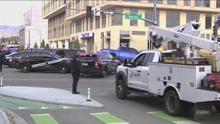 Downtown Boise crash being investigated as medical emergency