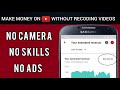 Easiest Way To Make Money On YouTube Without Recording Videos | Make Money Online