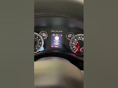 2019 Dodge Ram 1500 Reset oil change required light - YouTube