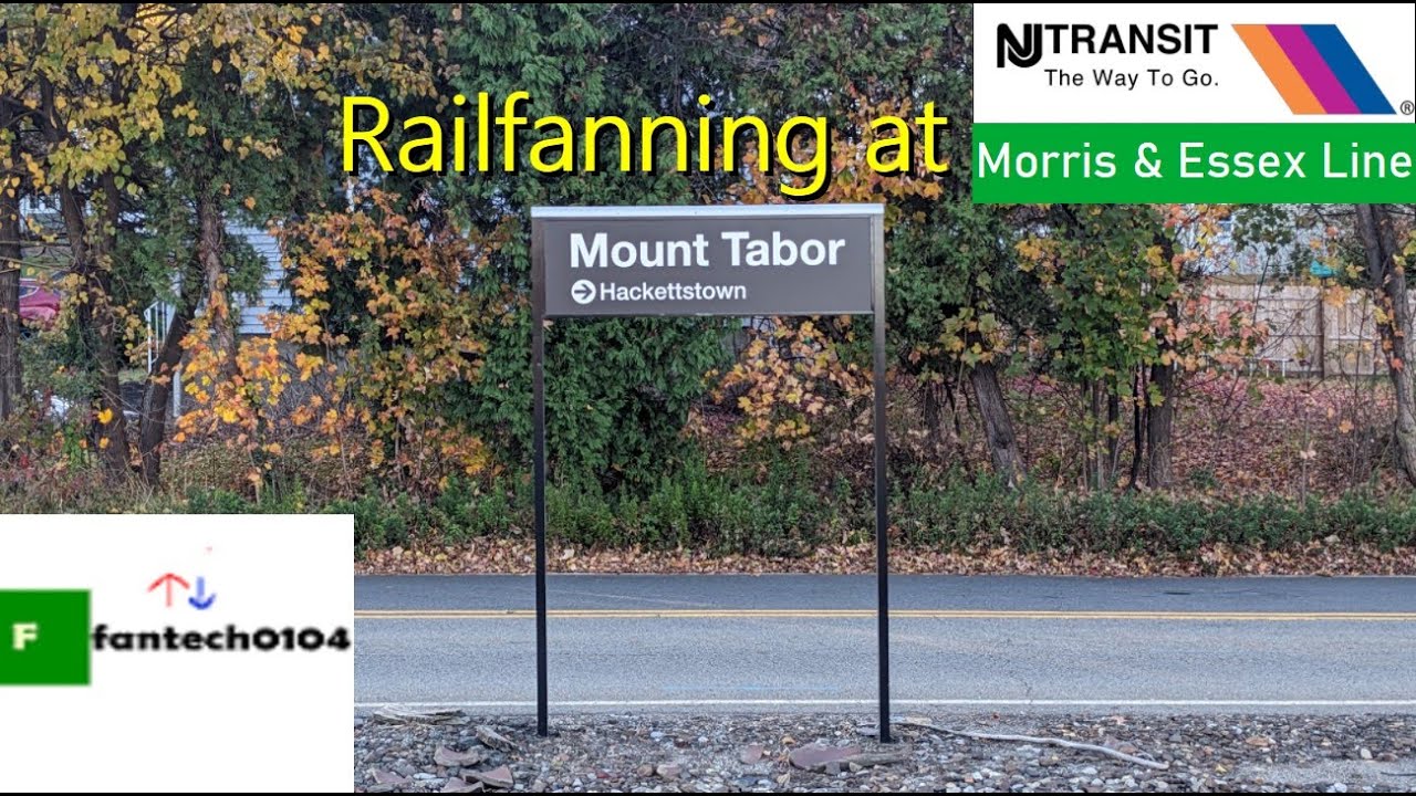 Railfanning at Mount Tabor Station during the PM rush hour! Featuring