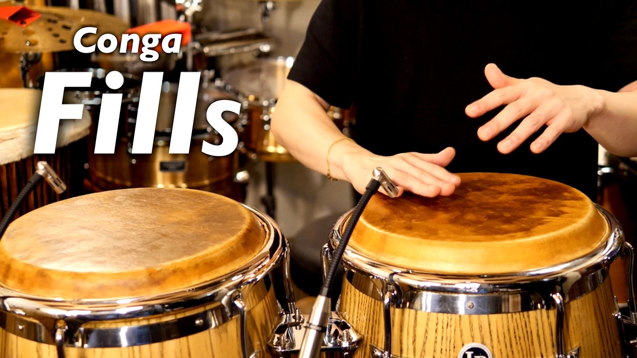 The Ultimate Conga Fill-in Guide: 30 Essential Patterns - YouTube