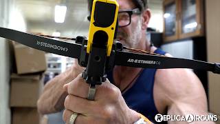 Steambow B08 .68 Caliber Tactical Crossbow Field Test Review screenshot 2