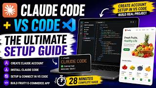 Claude Code Crash Course: Setup, VS Code & Real Project