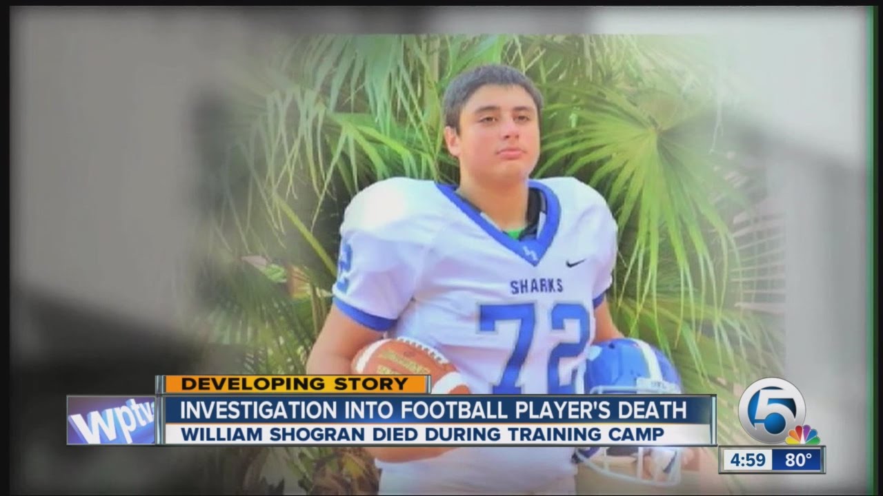 Investigation into football player's death