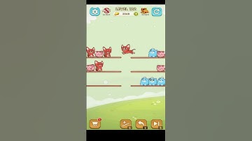 🏅CAT SORT PUZZLE🎧LVL 122🐈 Gameplay Walkthrough 🎮 #shorts #catsort #catsortpuzzle #walkthrough #funny