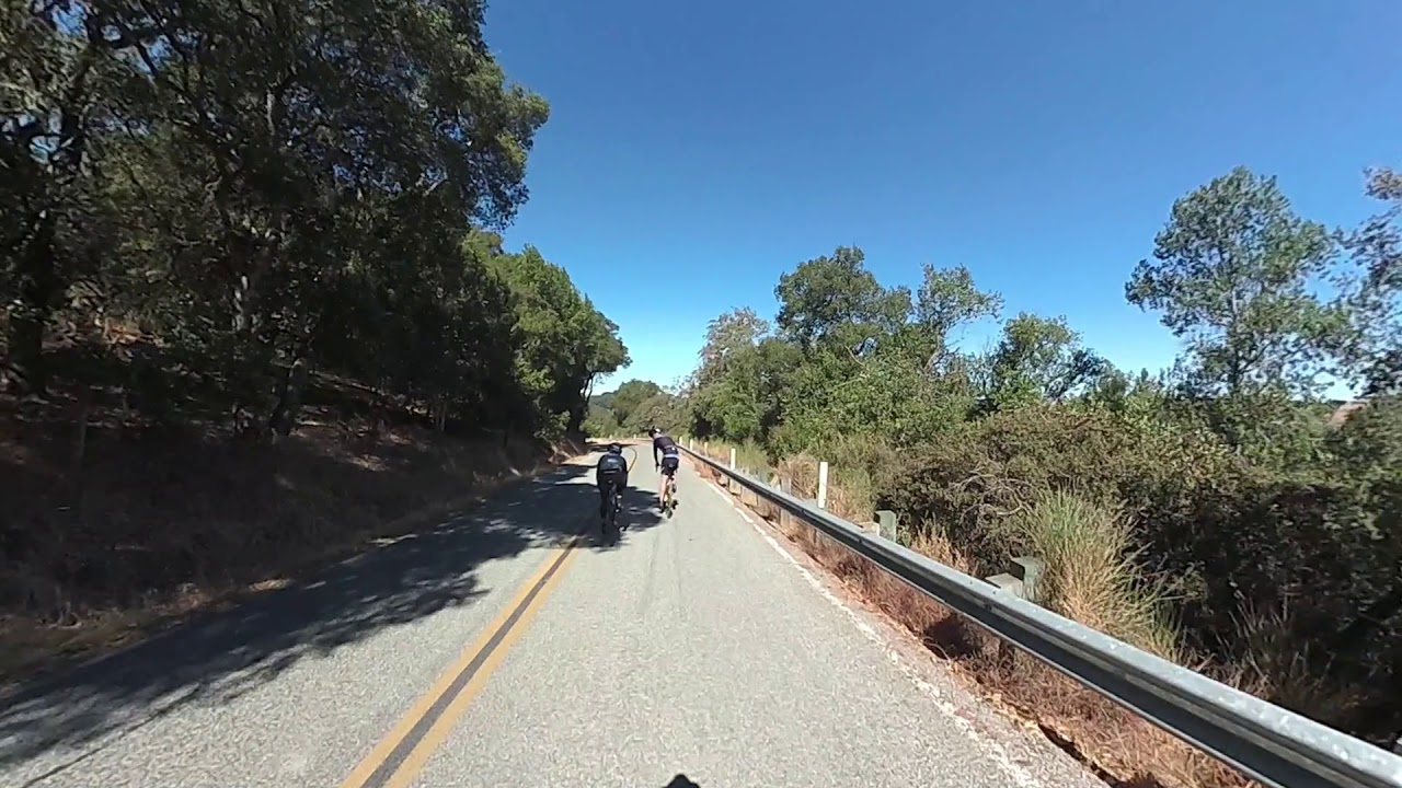 Crazy guy climbing Hicks Rd on an unicycle. YouTube