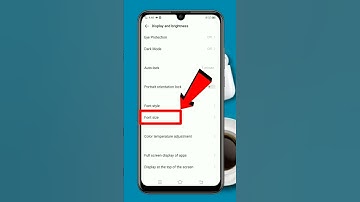 Font Size Kaise Change Kare 🤩 | font size kaise badhaye #shorts #settings #viral #font #ytshorts