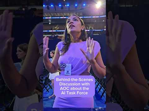 AOC Talking about the Importance of the Bipartisan AI Task Force