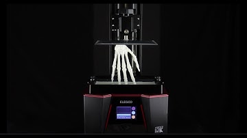 3D-printing anatomical models on the Elegoo Saturn 3 with Liqcreate Premium White resin