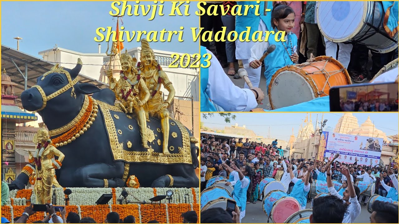 Shivji Ki Savari Shivratri | Dhol Tasha | Vadodara 2023 | Part 1