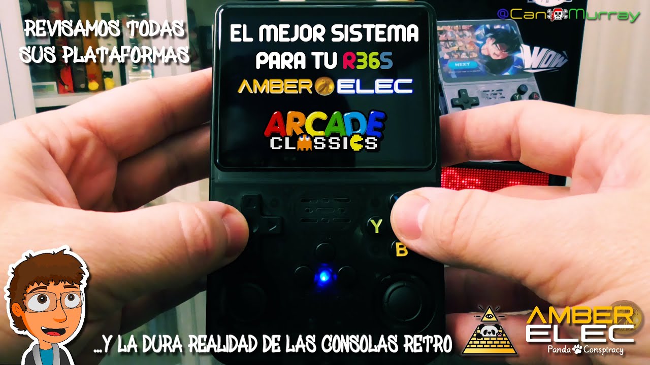 El Mejor Sistema Operativo para tu R36S (AMBERELEC) y La Dura Realidad ...