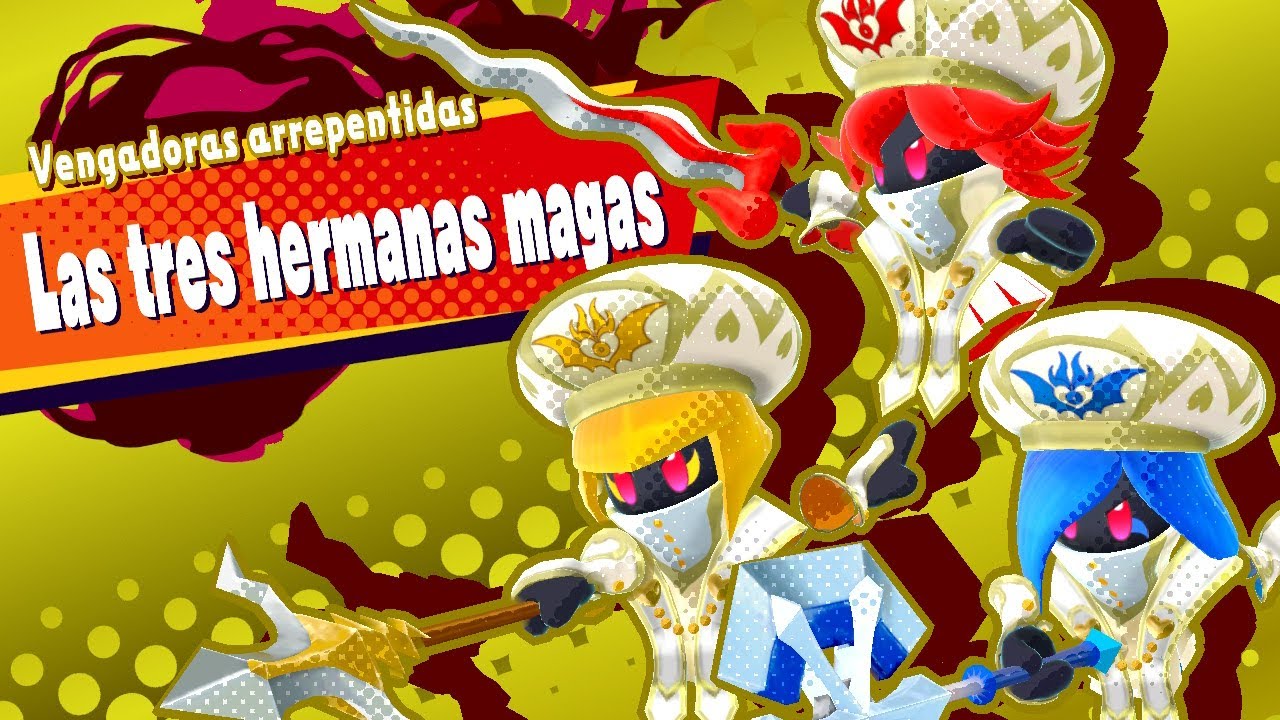 La venganza de Calamardo y las tres Jamalditas Magas. Kirby Star Allies con Bourbaki14.Kirby #5