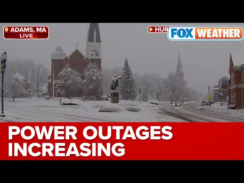 Power Outages Top 100K As Strengthening Nor’easter Slams The East Coast