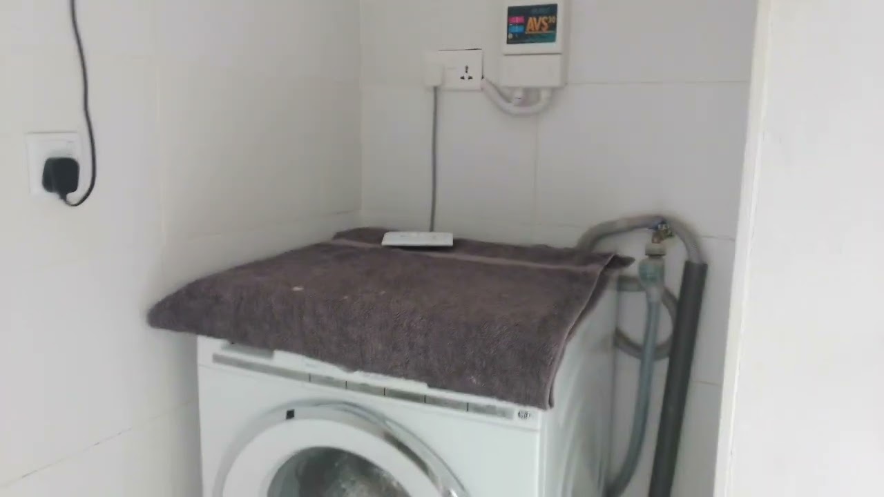 Avs Installation Protecting Washing machine from Power surge,High voltage and Low voltage.