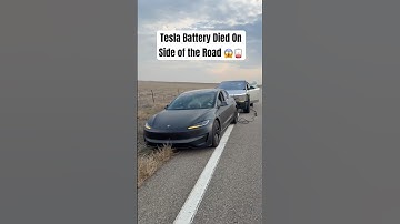 My Tesla ACTUALLY Died On The Side Of The Road 😱😭