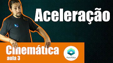 Qual a fórmula para calcular a aceleração?