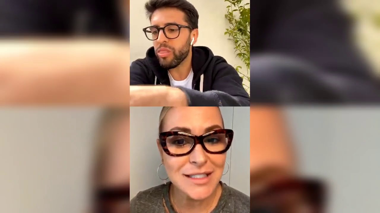 Anastacia in Live Streaming with Piero Barone (Il Volo) 19.04.2020