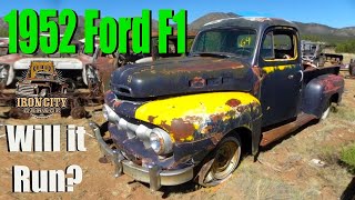 1952 Ford F1 ABANDONED in New Mexico since 1969, Will It Run in 2024?