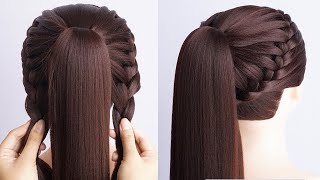 Trendy Braided Hairstyle With Ponytail | The Best Braided Hair Styles For Any Occasion