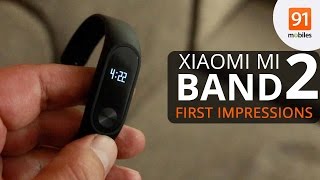 mi band 2 e aprova de agua