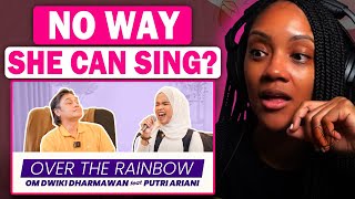 THIS MAY BE MY FAVORITE RENDITION!!! | PUTRI ARIANI FT DWIKI DARMAWAN - "OVER THE RAINBOW" REACTION