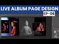 Create Stunning Bride Getting Ready Wedding Album Page in Photoshop! | Live Album Design EP:06