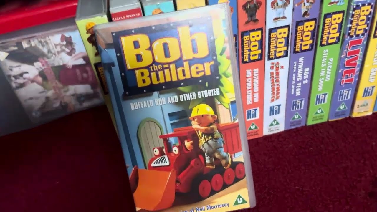 My Bob the Builder VHS & DVD UK Collection