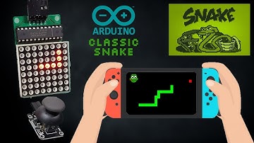 Arduino Snake Game | 8X8 Matrix LED Display  MAX7219