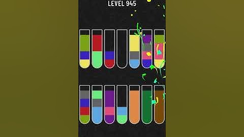 Water Sort Puzzle   level 945 Mobile Cell Phone Game Walkthrough Android / Apple
