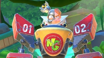 Crash On the Run boss battle - Nitro Dr. N Gin