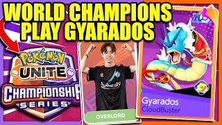 PRO PLAYERS are Playing GYARADOS in the CHAMPIONSHIP SERIES | Pokemon Unite