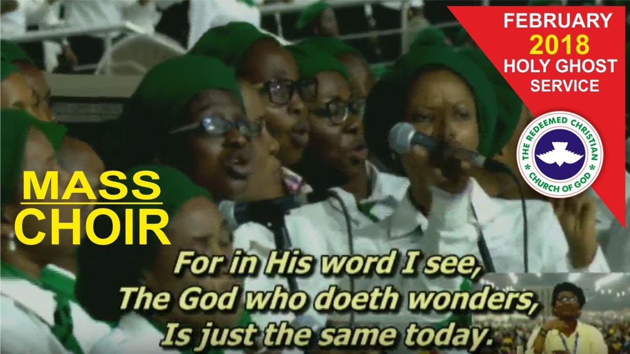 RCCG Mass Choir Powerful Ministration @ February 2018 HOLY GHOST SERVICE