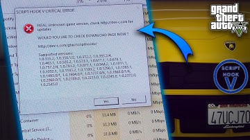 GTA 5 - Script Hook V Critical Error FIX in Tamil