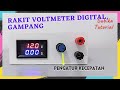 Cara merakit VOLTMETER Digital ternyata gampang, lebih AKURAT dan bisa diatur KECEPATANNYA