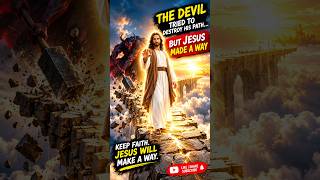 The Devil Tried to Destroy His Path… But Jesus Made a Way 🙏🔥 #god #faith #jesus