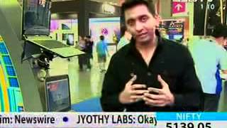 NDTV coverage ASUS Taichi Ultrabook at Computex 2012.flv