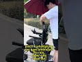 Electric wheelchairs can have umbrellas? No rain, super easy to go out!#electricwheelchair